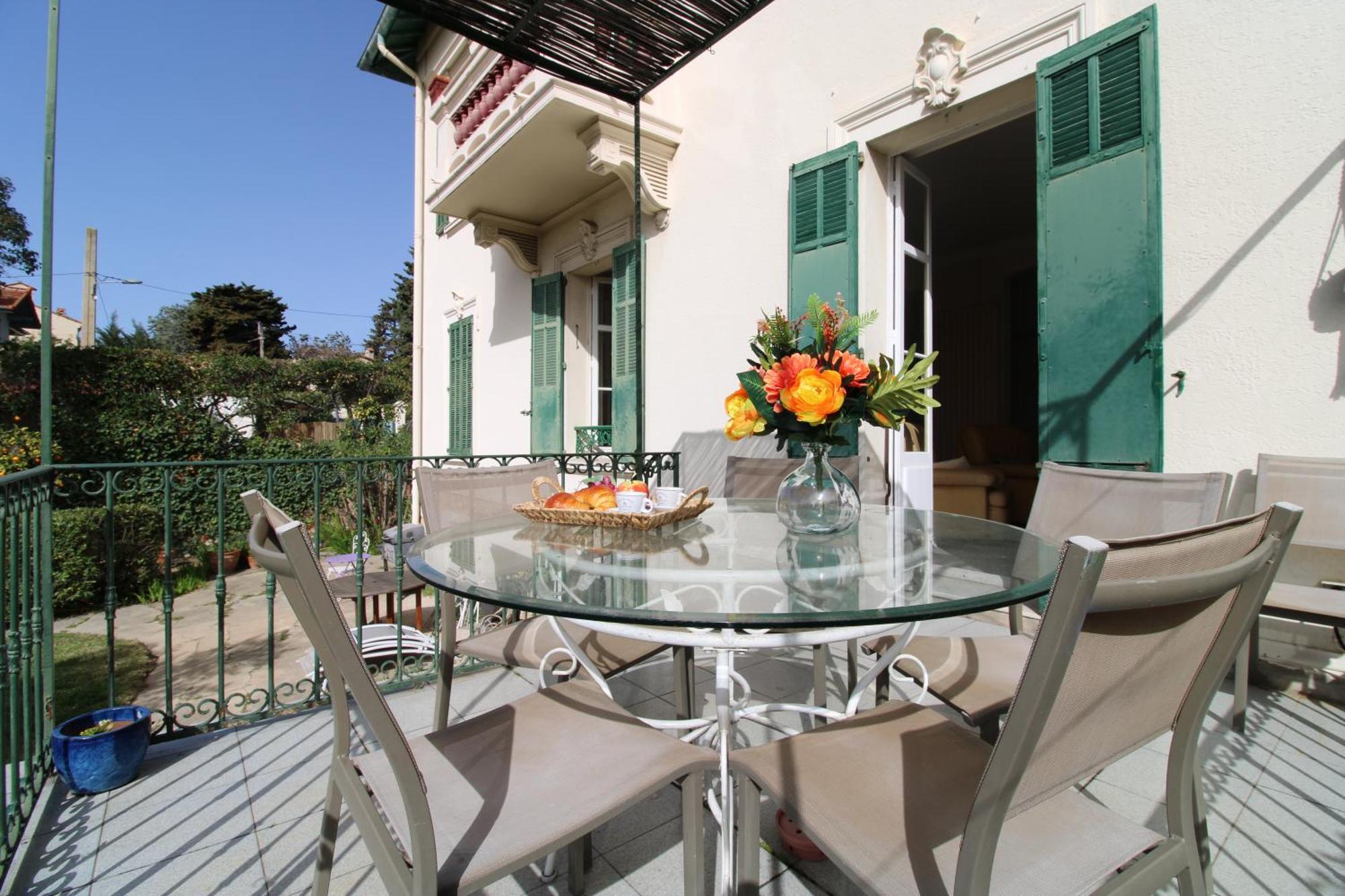 Villa Cottage Reine, Rc Jardin Cannes Bagian luar foto